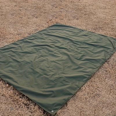TEMU 1pc Portable Waterproof Mat, Thickened Moisture-proof Mat, Wear-resistant Oxford Cloth Mat, For Outdoor Camping Picnic