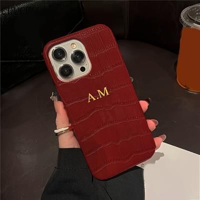 TEMU Personalized Letter For Iphone 15 14 11pro Max 15 14 Shockproof