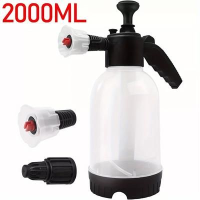 TEMU 2l Car Wash Pump Foam Sprayer Hand Held Wash Spray Bottle Snow Foam Detailing.