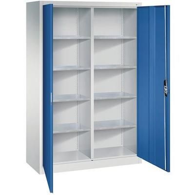 Arm. Hte 2 Portes 8 Tab. L X P : 120 X 50 5010 Bleu Gentiane - CP
