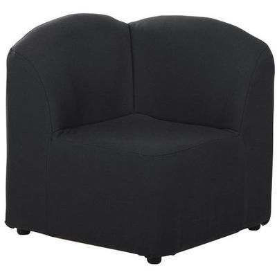 Bowling Chauffeuse Angle 90° N/déhous Tissu Anthracite 9442 - Manutan Expert