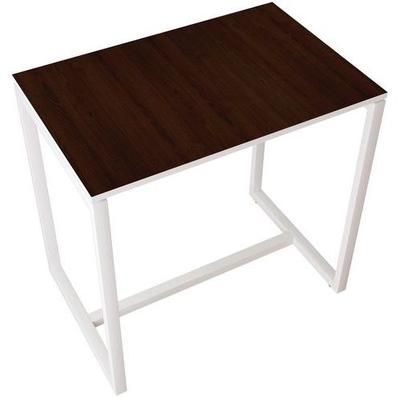 table réunion haute 4 personnes plt. wengé- manutan expert