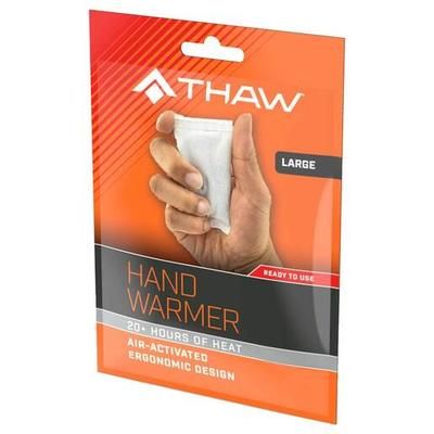 Thaw Large Disposable Hand Warmers - 1 Pack - White