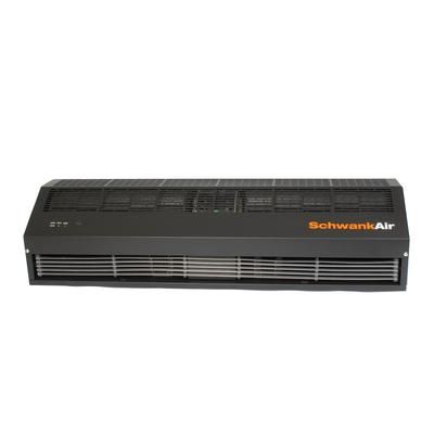 Schwank AC-1060-12-BK 60" Unheated Air Curtain - 2 Speeds, Black, 120v/1ph