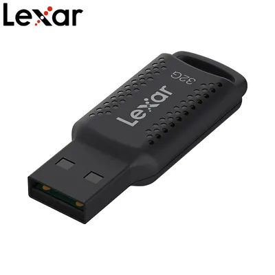 Lexar V400 Pen Drive 32GB 64GB 128GB 256GB Original Stick Flash Memory Disk Encrypted Pen Drive 100MB/S Memory Stick for PC/Mac