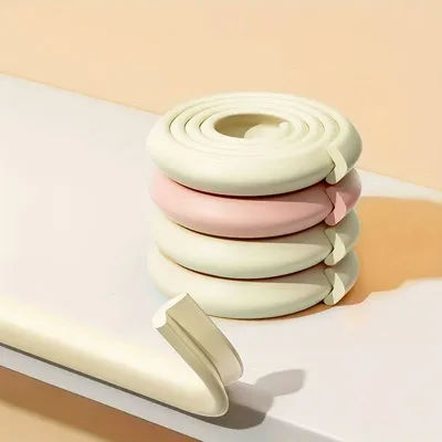 Children's Anti-bump Strip Baby Protection Infant Table Corner Thickening Corner Protector Household Soft Pack 2M