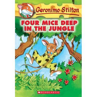 Geronimo Stilton 5: Four Mice Deep in the Jungle (paperback) - by Geronimo Stilton