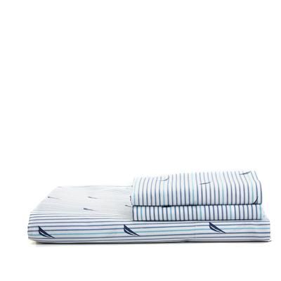 Audley Navy Twin Xl Sheet Set