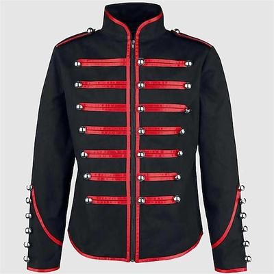 Cappotto Mascherata Giacca da circo Principe Aristocratico Retrò Vintage Rococò Paillettes Adulti Per uomo Carnevale Mascherata Evento / Festa Vestirsi