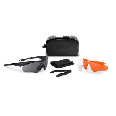 ESS CrossBlade STD Blk 3LS LPL-5+ Safety Glasses Black Unisex EE9032-28
