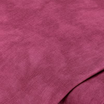 Tissu coton "moiré", rouge cerise, série "Mona"