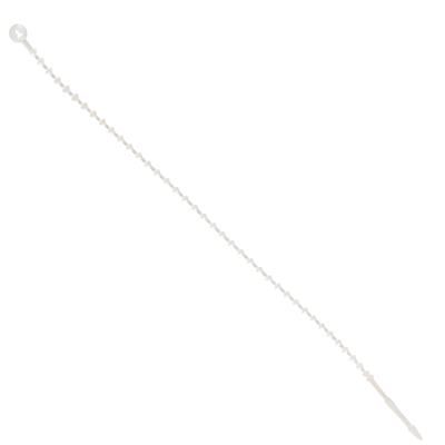 11" Beaded Releasable Security Tie - Natural, Case Of 1000 (CTBR1A)