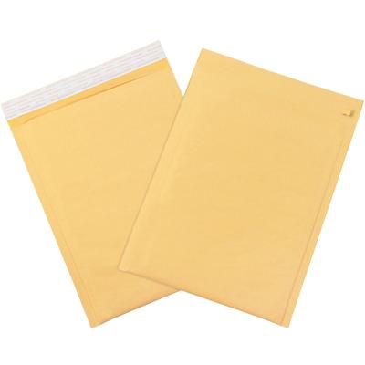 8 1/2 x 12" Kraft 2 Self-Seal Bubble Mailers w/Tear Strip, Case Of 100 (B855SSTT)