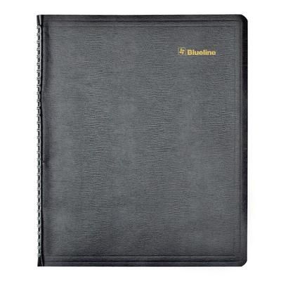 Blueline Plan and Link Weekly Appointment Planner, 11" x 9.06", Black Cover, 12-Month (Jan to Dec): 2026 (REDC595081T)