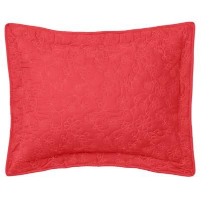 Anna Sham by BrylaneHome in Soft Geranium (Size STAND)