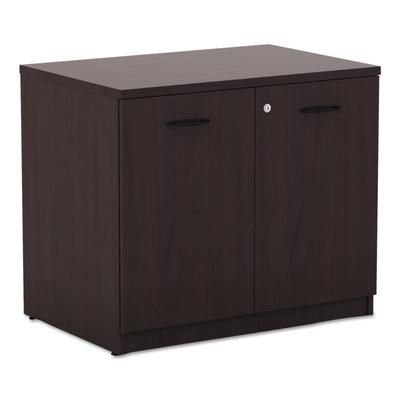 Alera VA61-3622MY Valencia Series Storage Cabinet, 34 1/8w x 22 7/8d x 29 1/2h, Mahogany ALEVA613622MY