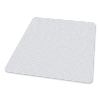E.S. Robbins 122486 EverLife Chair Mat for Medium Pile Carpet, 48 x 72, Clear,