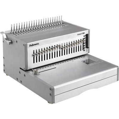 Fellowes 5643201 Orion 500 Electric Comb Binding Machine, 500 Shts, 15 3/4 x 19 3/4 x 9 3/4, Gray