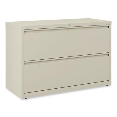 Alera HLF4229PY Lateral File, 2 Legal/Letter-Size File Drawers, Putty, 42" x 18" x 28" ALEHLF4229PY