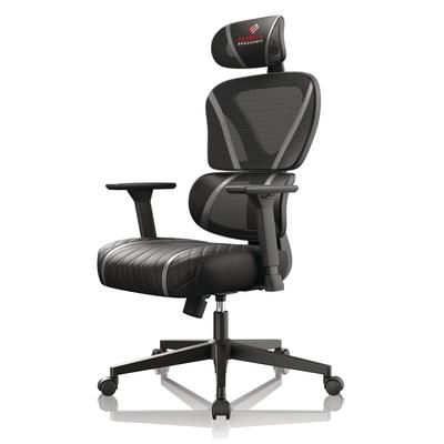 Eureka Ergonomic Norn Ergonomic Chair, Supports Up to 275 lb, 18.11" to 22.04" Seat Height, Black/Gray Mesh Seat/Back, Black Base (EKAGC06GY)