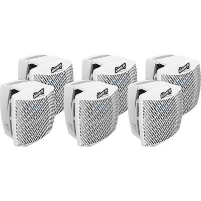 Genuine Joe 99659CT Air Freshener Dispenser System, 30 Day(s) Refill Life, 44883.12 gal Coverage, 6/Carton, White - Case of 6
