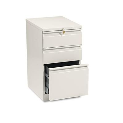 Hon 33720RL Efficiencies Mobile Box/Box/File Pedestal, 15w x 19.88d x 28h, Putty HON33720RL
