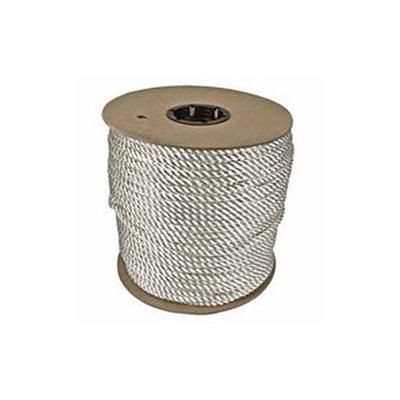 Orion Ropeworks Twisted Nylon Ropes, 1/4 in x 600 ft, Nylon, White (811-530080-00600)