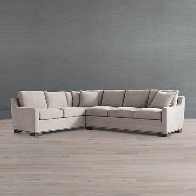 Jackson Right-Facing Sectional - Snow Poppy - Frontgate