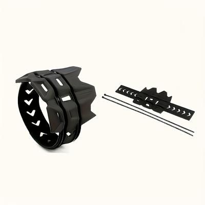 TEMU Motorcycle Exhaust Pipe Guard - Anti-drop & Heat Protection Rubber Ring For Off-road Bikes, D02