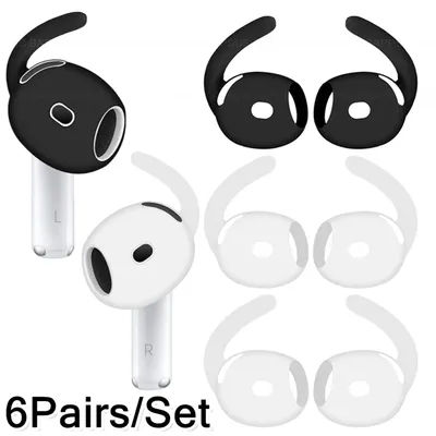 Per Airpods 4 Sostituzione Auricolari Gancio di Copertura Anti Perso Tappi Per Le Orecchie Per Apple AirPods4 Morbido Silicone Morbido In-Ear Ganci Per Le Orecchie antiscivolo