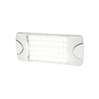 Hella Marine DuraLED 50 Low Profile Interior/Exterior LED Lamp w/ Spreader Beam Wide White 980629501