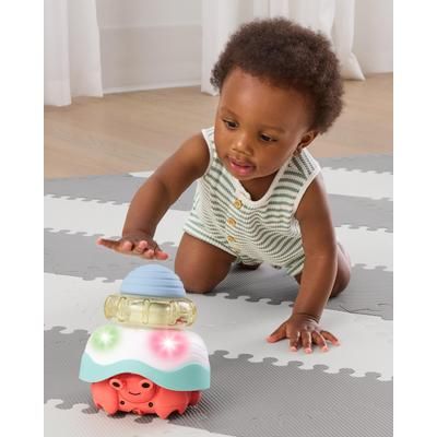 Skip Hop Baby Stack & Crawl 4-in-1 Crab Baby Crawl Toy