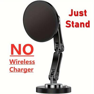 TEMU Magnetic Phone Stand Navigation Stand Universal Car Phone Cradle - Adjustable Horizontal And Vertical Dashboard Mount For All Smartphones Adjustable Foldable - And Sturdy Design