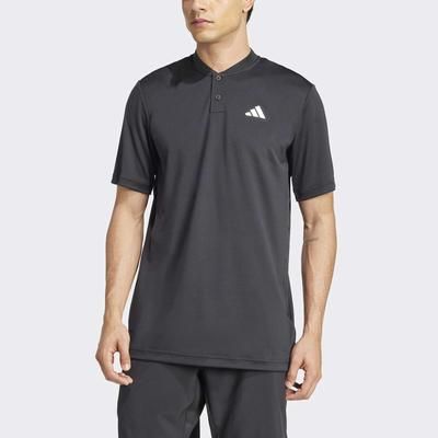 adidas Club Climacool Henley 2025 Men's Tennis Apparel Black