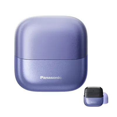 Panasonic Swipe Right Travel Shaver for Women, Portable Electric Razor with USB-C Charging, 3-Blade Cutting System for Dry/Wet