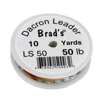 Brad's Killer Fishing Gear Dacron Leader - White/Green