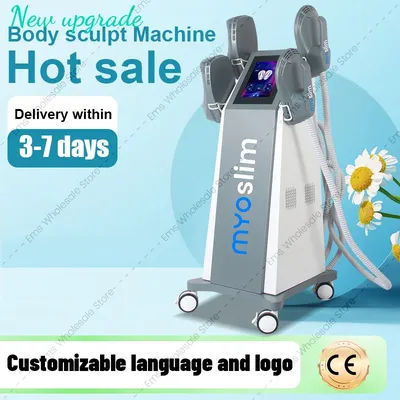 Professional Myoslim RF Machine EMS Body Sculpting Machine EMS Fat Burning EMS Slimming Muscle Stimulator