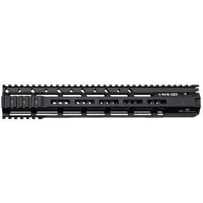 BCM RAIDERM13556BLK RAIDER-M13 Rail Black Anodized 13.00" M-LOK Free-Floating Style Made of Aluminum for AR-Platform