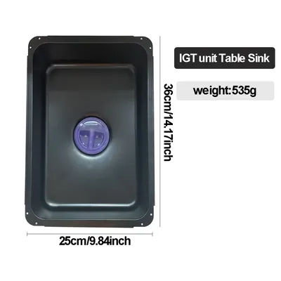 6L Wash Basin IGT Table sink Stainless Steel Picnic Wash Hands Ultra-light Washing Tank Outdoor Camping Kitchen Supplies