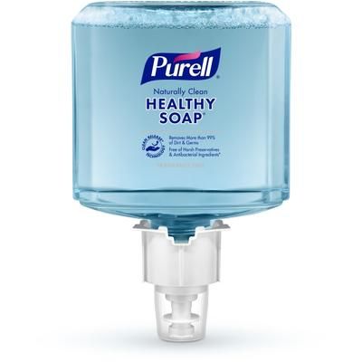 Purell Brand Naturally Clean Healthy Soap Foam Es6 Refill, Fragrance Free, 40.6 Oz Bottle