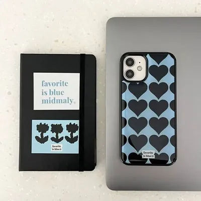 Korean Ins Blogger’s Style Love Heart Phone Case For iPhone 16 Pro Max 15 14 13 12 11 Pro Mini 7 8 Plus Luxury Y2K Phone Cases