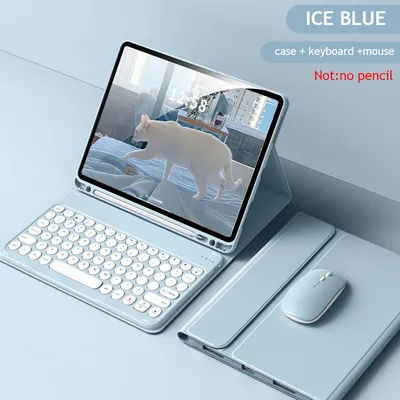 Keyboard Covers For iPad Keyboard Case for iPad 9th 10th 10.9 Generation Pro 12.9 11 Inch Air 5 4 2022 10.2 8th 7th Magic Funda