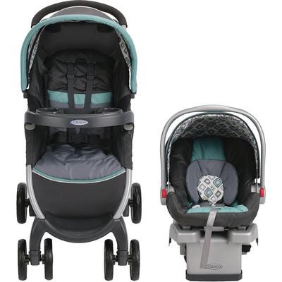 Graco FastAction Fold Click Connect Travel System - Affinia