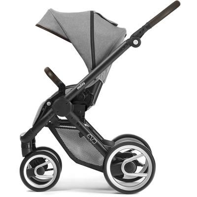 Mutsy Evo Stroller, Farmer Collection - Black/Mist