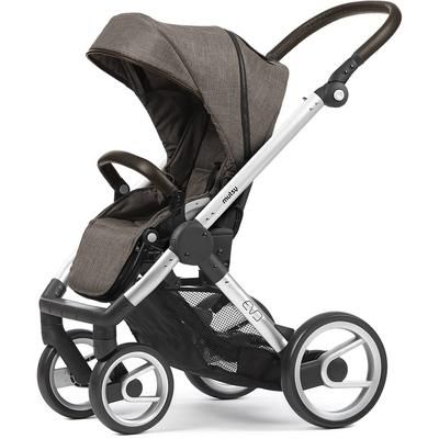 Mutsy Evo Stroller, Farmer Collection - Silver/Earth