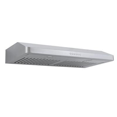 Under-Cabinet Range Hood, Convertible to Ductless, 600 CFM, Stainless Steel | Proline PLJW 185 Slim / 30 inches wide / Facing Down