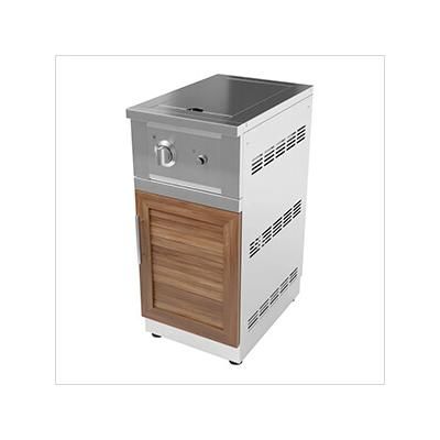 NewAge Outdoor Kitchens Grove Single Side Burner and Cabinet (Liquid Propane)