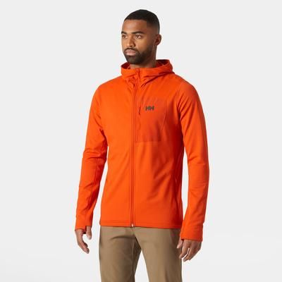 Helly Hansen Men's Versalite Hooded Fleece Jacket Orange XL