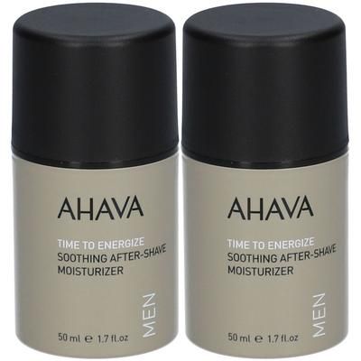 AHAVA Men's Soothing After-Shave Moisturizer Set da 2 2x50 ml Lozione
