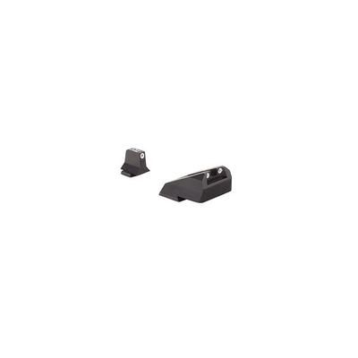 USED EDEMO Trijicon Night Sight Suppressor Set w/White Front/White Rear & Green Lamps for S&W M&P/SD9 VE/SD40 VE 600900 EDEMO8 EDEMO1 Condition Fair